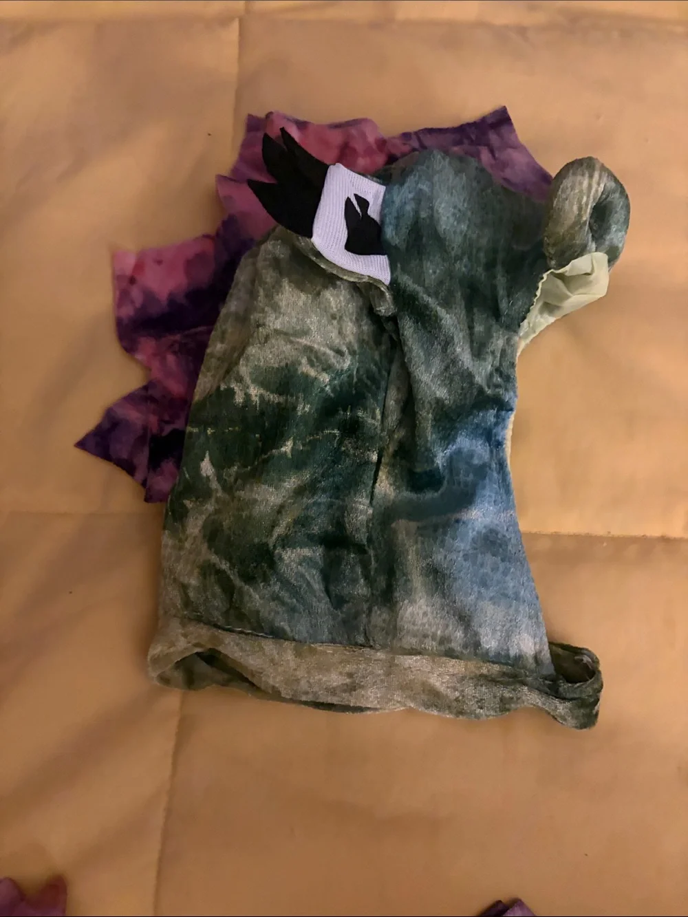 Rubie's Green and Purple Dragon/Dinosaur Toddler Costume Set - Picture 5 of 5